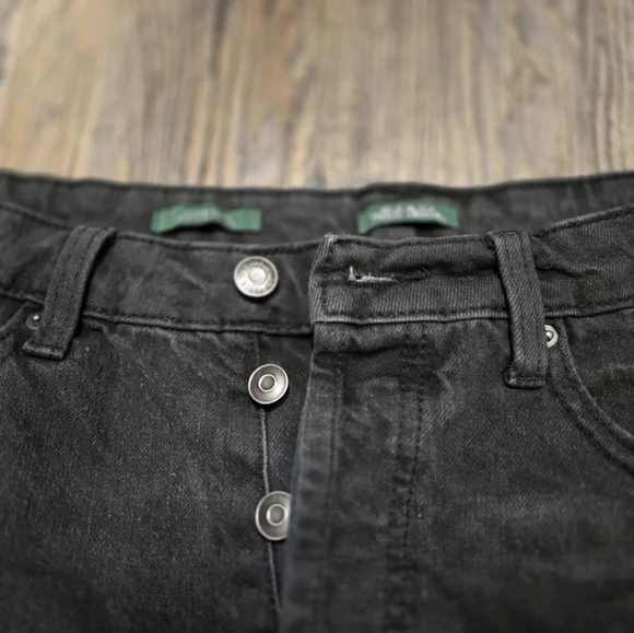 Wild Fable Black Distressed Jean Shorts - Picture 8 of 13